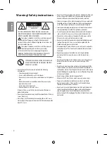 Preview for 2 page of LG SIGNATURE OLED65G7 Series Safety And Reference