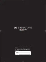 Preview for 144 page of LG SIGNATURE OLED65G7 Series Safety And Reference