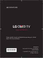 Preview for 21 page of LG SIGNATURE OLED65W7 Series Safety And Reference