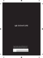 Предварительный просмотр 34 страницы LG SIGNATURE OLED65W8 Series Manual