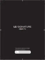 Preview for 20 page of LG SIGNATURE OLED65W8PUA Safety And Reference