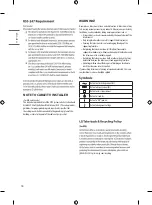 Предварительный просмотр 18 страницы LG SIGNATURE OLED65WXPUA Owner'S Manual