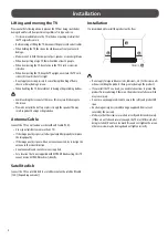 Предварительный просмотр 4 страницы LG SIGNATURE OLED88Z29LA.AEK Safety And Reference