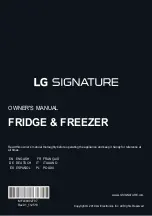 LG SIGNATURE PWFSA2 Owner'S Manual preview