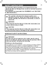 Предварительный просмотр 5 страницы LG SIGNATURE WSS1006WH Owner'S Manual