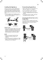 Предварительный просмотр 16 страницы LG SIGNATURE WSS1006WH Owner'S Manual