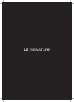 Предварительный просмотр 64 страницы LG SIGNATURE WSS1006WH Owner'S Manual