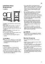 Предварительный просмотр 14 страницы LG SIGNATURE WSS1207WHTN Owner'S Manual