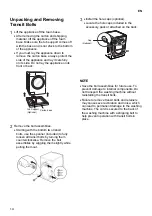 Предварительный просмотр 15 страницы LG SIGNATURE WSS1207WHTN Owner'S Manual