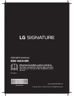 Preview for 2 page of LG SIGNATURE WTP20WX Owner'S Manual