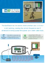 LG sonic Dual Tester Quick Start Manual предпросмотр