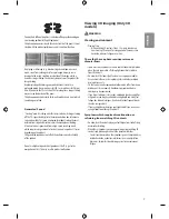 Preview for 7 page of LG 1029953619 Owner'S Manual