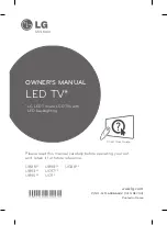LG 105UC9 Series Owner'S Manual preview