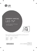 LG 105UC9 Series Owner'S Manual предпросмотр