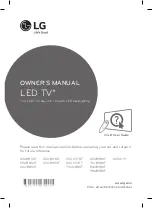 Предварительный просмотр 1 страницы LG 105UC9T Owner'S Manual