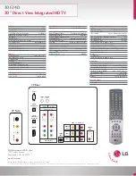 Preview for 2 page of LG 1080i Specifications