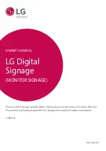 Preview for 1 page of LG 10SM3TB Owner'S Manual