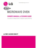 LG 124-213-04 - Remote Control For Tv Owner'S Manual & Cooking Manual предпросмотр