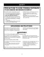 Preview for 3 page of LG 124-213-04 - Remote Control For Tv Owner'S Manual & Cooking Manual