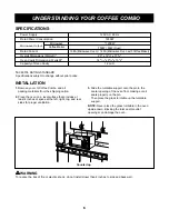 Предварительный просмотр 6 страницы LG 124-213-04 - Remote Control For Tv Owner'S Manual & Cooking Manual