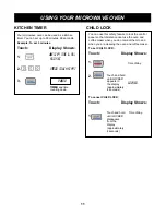 Preview for 11 page of LG 124-213-04 - Remote Control For Tv Owner'S Manual & Cooking Manual