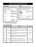 Preview for 14 page of LG 124-213-04 - Remote Control For Tv Owner'S Manual & Cooking Manual