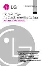 LG 12k Installation Manual preview