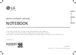 Preview for 1 page of LG 13U70Q Series Owner'S Manual