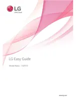 LG 13Z970 Easy Manual предпросмотр