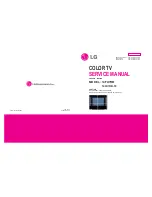 Preview for 1 page of LG 14FU7RB Service Manual