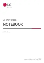 LG 14Z90N Series Easy Manual preview