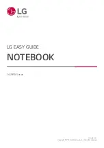 LG 14Z995 Series Easy Manual preview