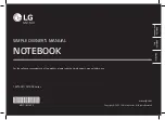 LG 14ZT90P Series Owner'S Manual preview