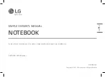 Предварительный просмотр 9 страницы LG 14ZT90P Series Owner'S Manual