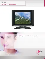 Preview for 1 page of LG 15LA6R Specifications