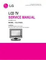 LG 15LC1R-ZG Service Manual preview