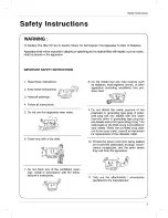 Предварительный просмотр 3 страницы LG 15LC1RB Owner'S Manual