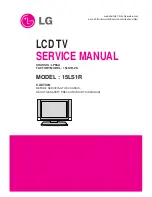 Предварительный просмотр 1 страницы LG 15LS1R SERIES Service Manual