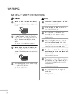 Preview for 4 page of LG 15LS1RA Owner'S Manual