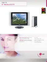 LG 15LW1R Specifications предпросмотр