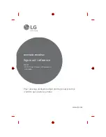 Предварительный просмотр 221 страницы LG 1604-REV01 Owner'S Manual