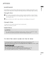 Preview for 23 page of LG 17LS5R Series Owner'S Manual