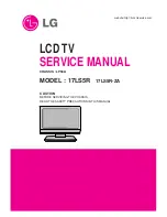 Предварительный просмотр 1 страницы LG 17LS5R Series Service Manual