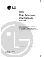 LG 17LX1R Owner'S Manual preview