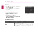 Предварительный просмотр 22 страницы LG 19CNV42K Cloud V Series Owner'S Manual