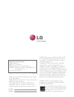 Предварительный просмотр 50 страницы LG 19CNV42K Cloud V Series Owner'S Manual