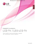 Предварительный просмотр 1 страницы LG 19LD340-ZA Owner'S Manual