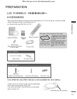 Предварительный просмотр 5 страницы LG 19LD340-ZA Owner'S Manual