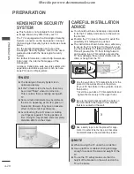 Предварительный просмотр 24 страницы LG 19LD340-ZA Owner'S Manual