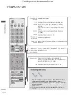 Предварительный просмотр 36 страницы LG 19LD340-ZA Owner'S Manual